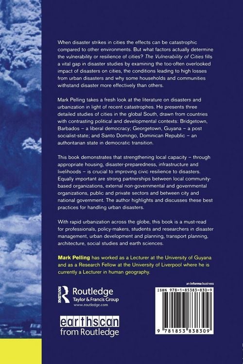 Produktbild: The Vulnerability of Cities