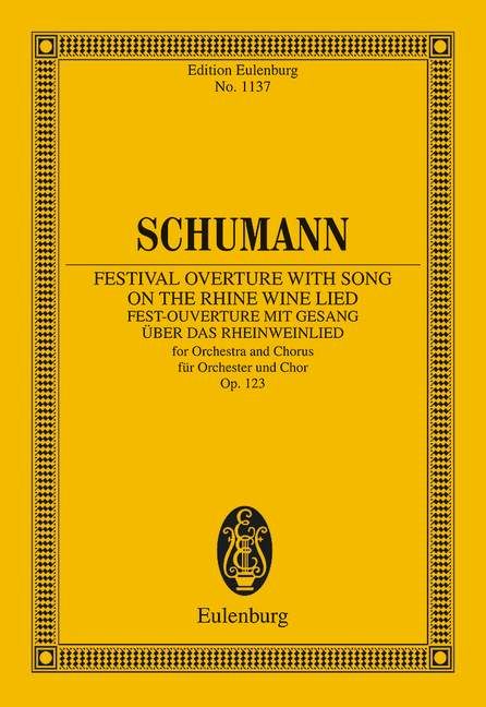 Produktbild: Fest-Ouverture mit Gesang &uuml;ber das Rheinweinlied