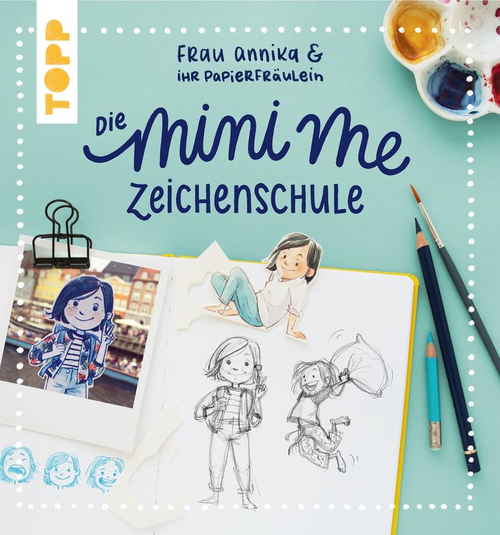 Produktbild: Frau Annika und ihr Papierfr&auml;ulein: Die Mini me Zeichenschule