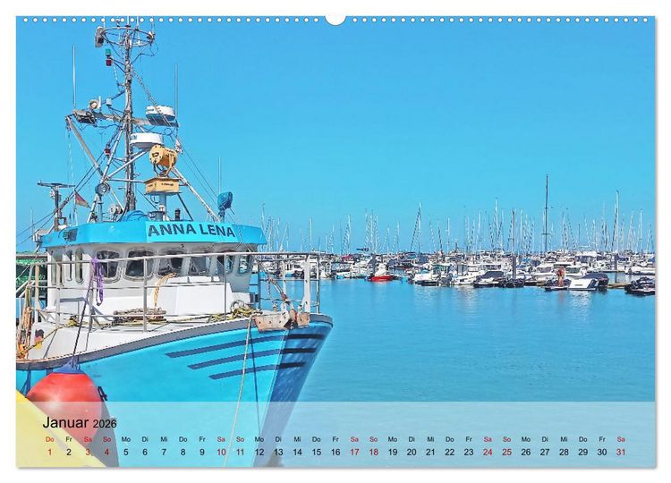 Produktbild: Ostseebad K&uuml;hlungsborn. Erholung mit allen Sinnen (hochwertiger Premium Wandkalender 2026 DIN A2 quer), Kunstdruck in Hochglanz