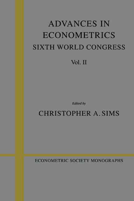 Produktbild: Advances in Econometrics