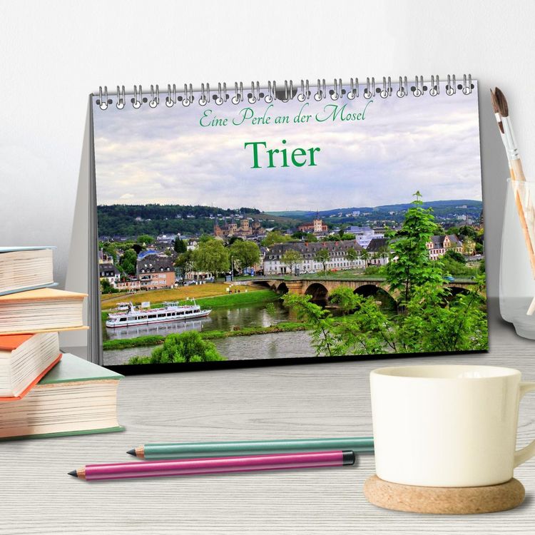 Produktbild: Eine Perle an der Mosel - Trier (Tischkalender 2026 DIN A5 quer), CALVENDO Monatskalender