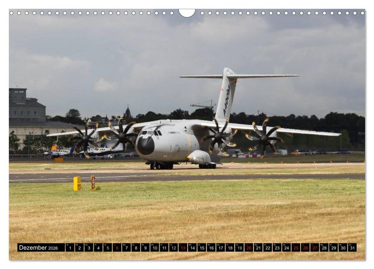 Produktbild: Augenblicke in der Luft: Airbus A400M (Wandkalender 2026 DIN A3 quer), CALVENDO Monatskalender