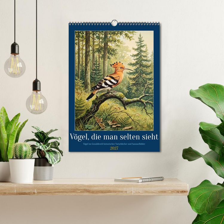Produktbild: V&ouml;gel, die man selten sieht (Wandkalender 2027 DIN A3 hoch), CALVENDO Monatskalender