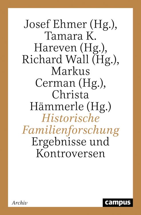 Produktbild: Historische Familienforschung