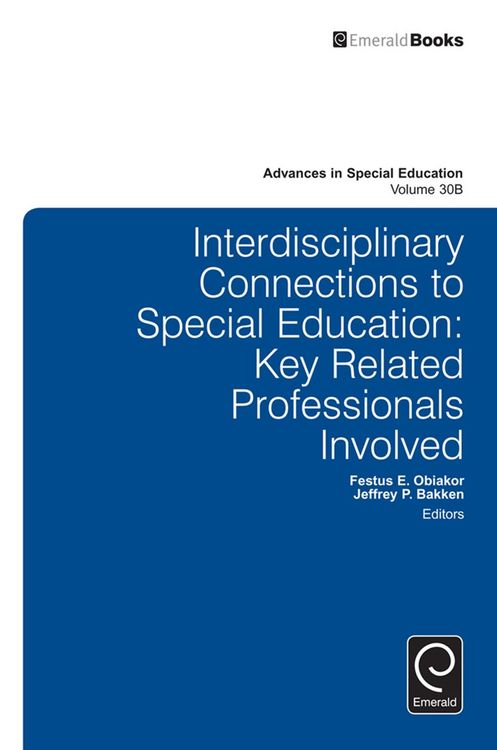 Produktbild: Interdisciplinary Connections to Special Education