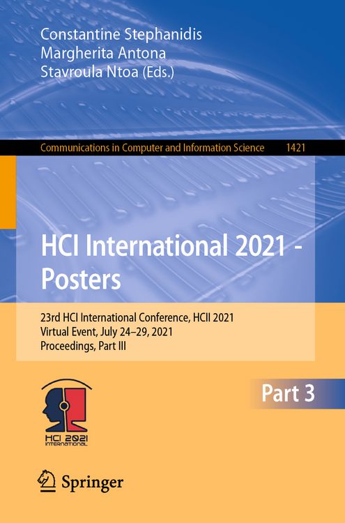 Produktbild: HCI International 2021 - Posters