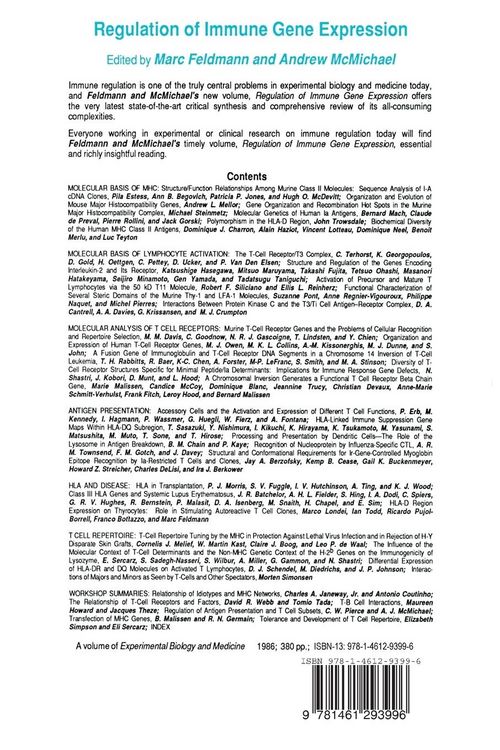 Produktbild: Regulation of Immune Gene Expression
