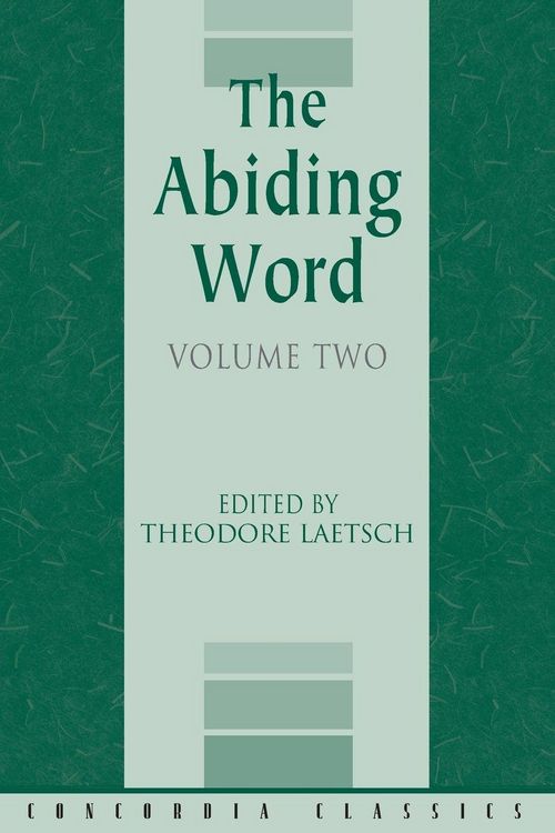 Produktbild: The Abiding Word, Volume 2