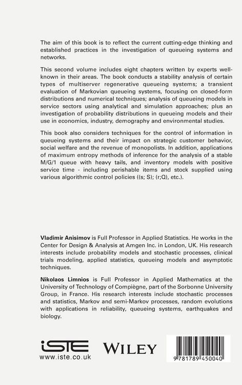 Produktbild: Queueing Theory 2