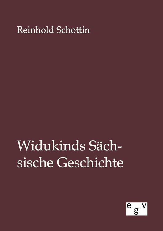 Produktbild: Widukinds S&auml;chsische Geschichte