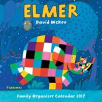 Produktbild: Elmer the Elephant Family Organiser Wall Calendar 2017