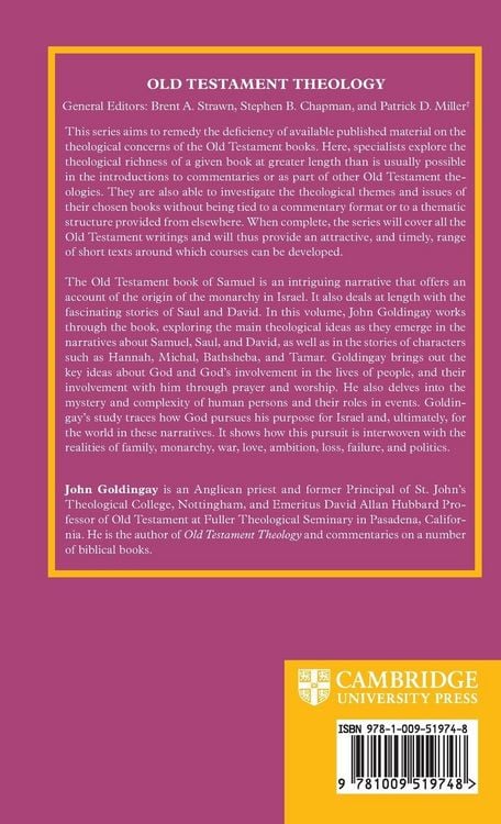 Produktbild: The Theology of the Book of Samuel