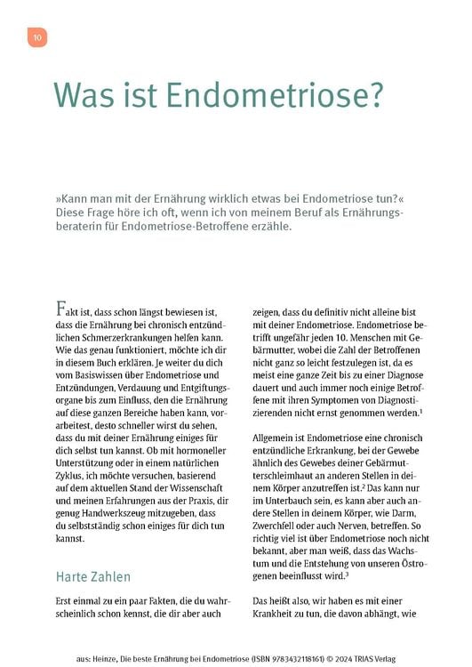 Produktbild: Die beste Ernährung bei Endometriose