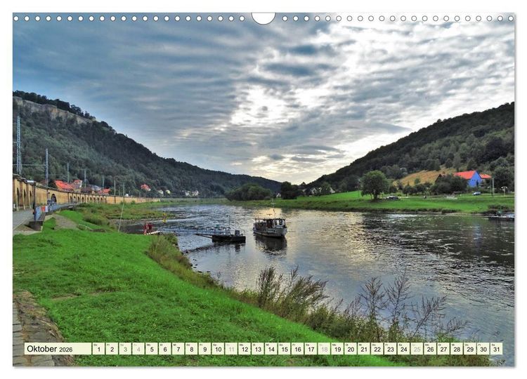 Produktbild: Wandererlebnisse in der S&auml;chsischen Schweiz (Wandkalender 2026 DIN A3 quer), CALVENDO Monatskalender
