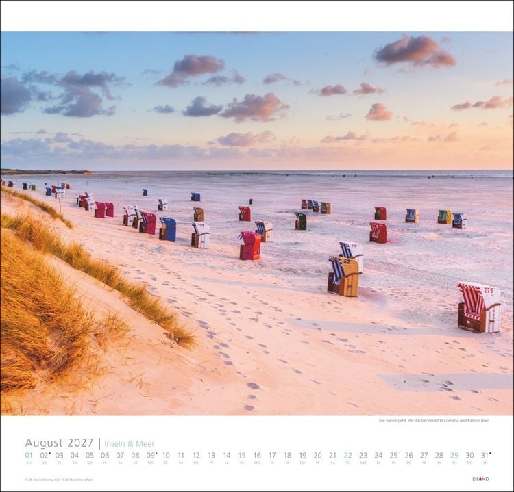 Produktbild: Inseln und Meer Edition Kalender 2027