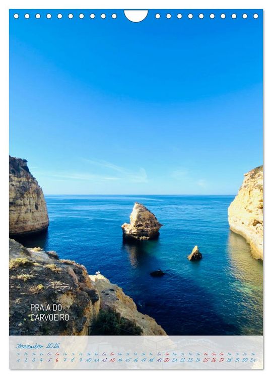 Produktbild: Algarve Traumhaft & farbenfroh (Wandkalender 2026 DIN A4 hoch), CALVENDO Monatskalender