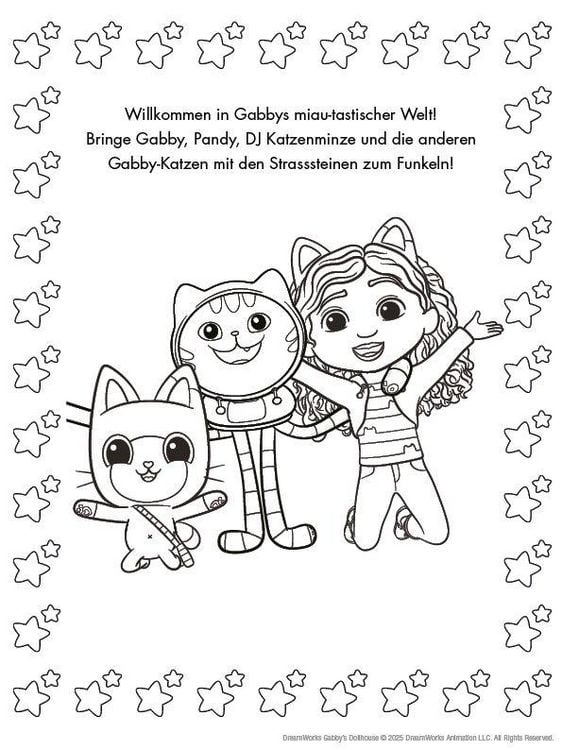 Produktbild: Gabby's Dollhouse: Mein Strass-Malspa&szlig;