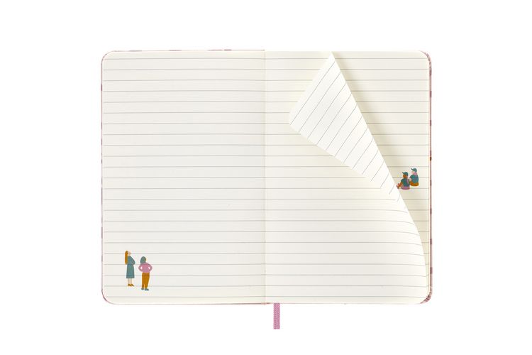 Produktbild: Moleskine Limited Edition Notebook Sakura, Pocket, Ruled, Couple, Hard Cover (5 x 8.25)