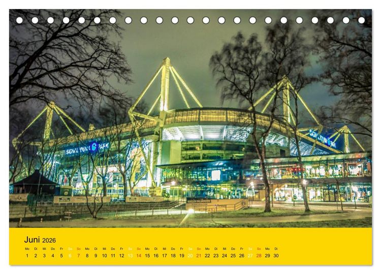 Produktbild: Dortmund, meine Heimat (Tischkalender 2026 DIN A5 quer), CALVENDO Monatskalender