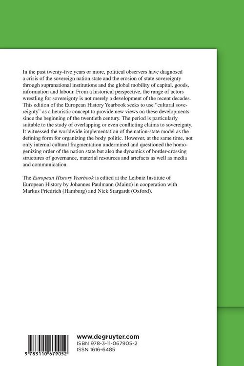 Produktbild: Cultural Sovereignty beyond the Modern State