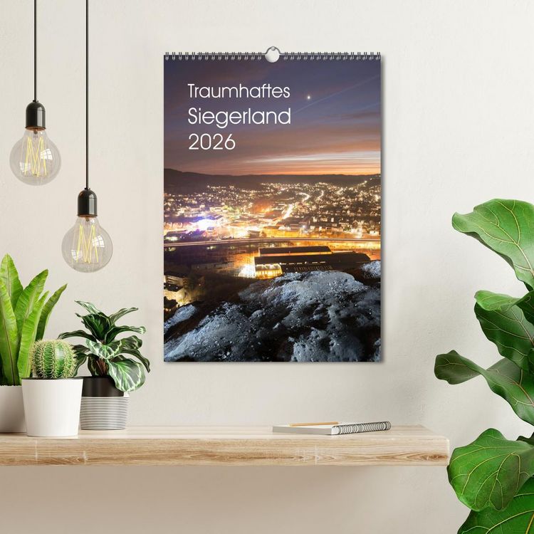 Produktbild: Traumhaftes Siegerland 2026 (Wandkalender 2026 DIN A3 hoch), CALVENDO Monatskalender