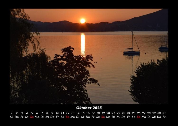 Produktbild: Sonnenunterg&auml;nge 2025 Fotokalender DIN A3