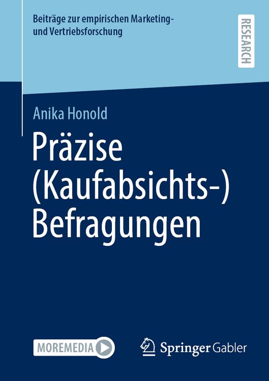 Produktbild: Pr&auml;zise (Kaufabsichts-)Befragungen
