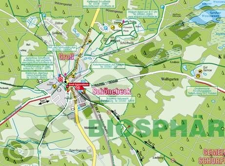 Produktbild: Pharus-Plan Schorfheide