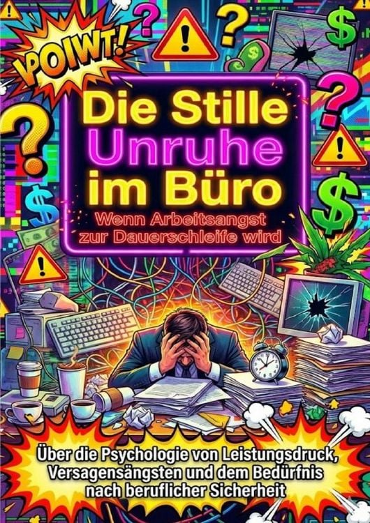 Produktbild: Die Stille Unruhe im B&uuml;ro: Wenn Arbeitsangst zur Dauerschleife wird
