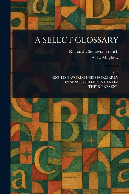Produktbild: A Select Glossary