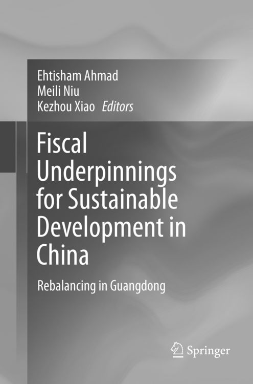 Produktbild: Fiscal Underpinnings for Sustainable Development in China