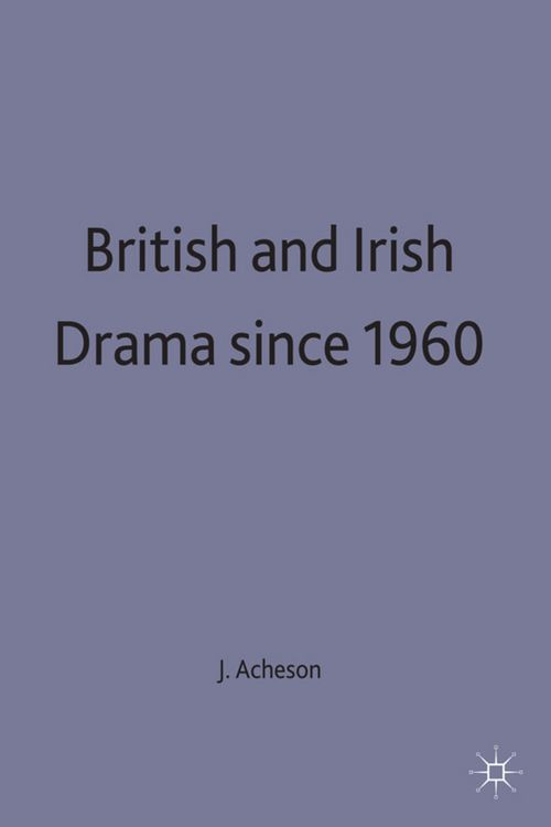 Produktbild: British and Irish Drama since 1960