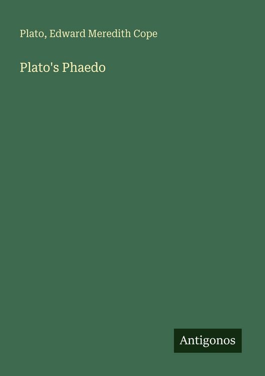 Produktbild: Plato's Phaedo