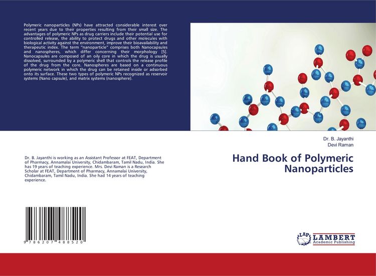 Produktbild: Hand Book of Polymeric Nanoparticles