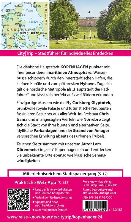 Produktbild: Reise Know-How CityTrip Kopenhagen