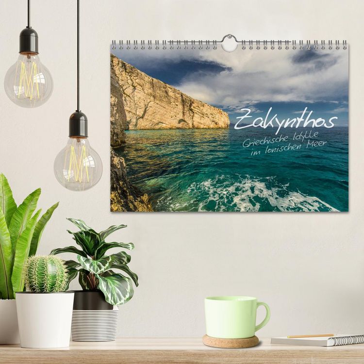 Produktbild: Zakynthos - Griechische Idylle im Ionischen Meer (Wandkalender 2026 DIN A4 quer), CALVENDO Monatskalender