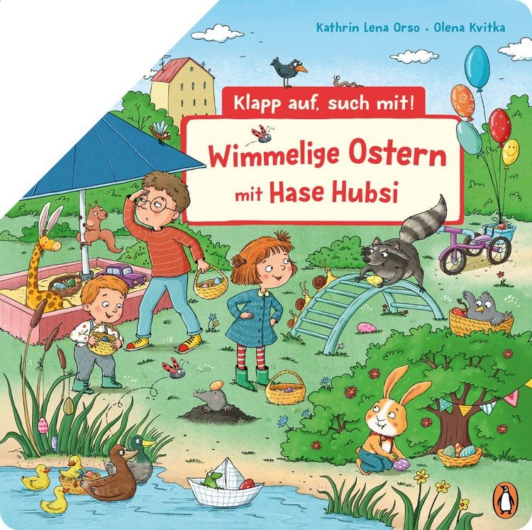 Produktbild: Wimmelige Ostern mit Hase Hubsi