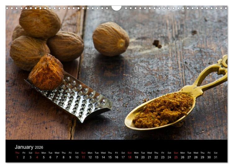 Produktbild: SPICES (Wall Calendar 2026 DIN A3 landscape), CALVENDO 12 Month Wall Calendar