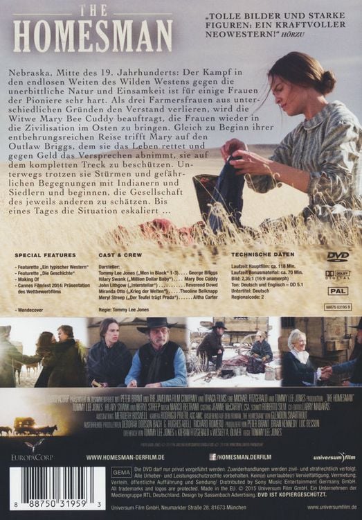 Produktbild: The Homesman
