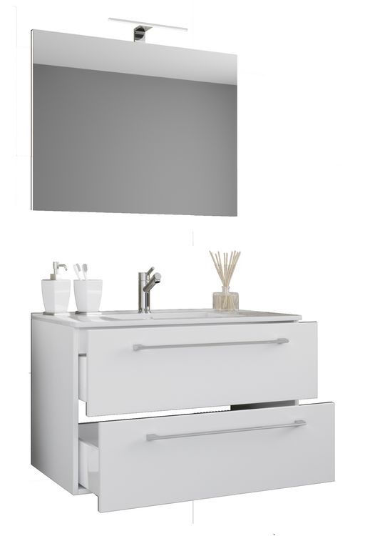 Produktbild: 3-tlg. Waschplatz Waschtisch Badinos Schublade SP