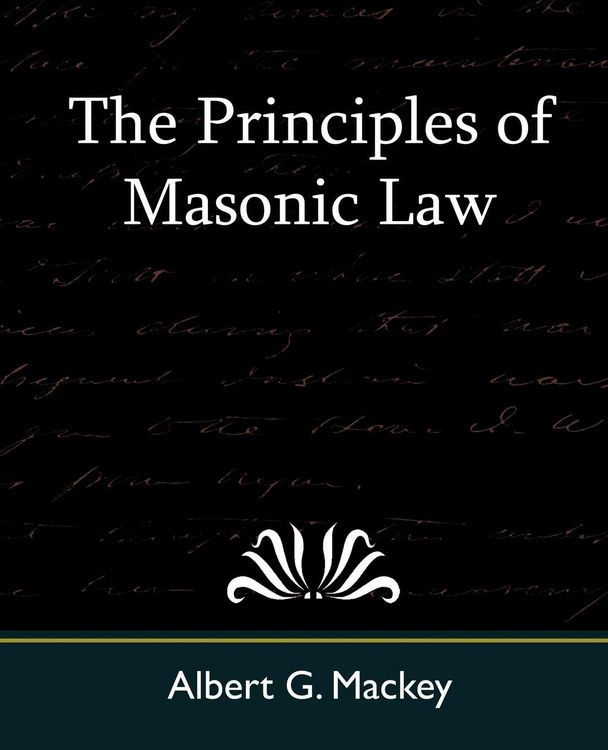 Produktbild: The Principles of Masonic Law