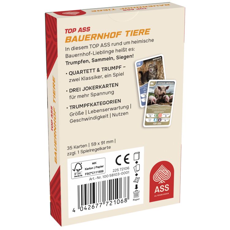 Produktbild: TOP ASS - Bauernhof Tiere NEU