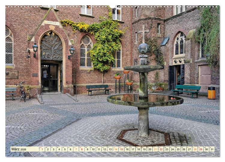 Produktbild: Kevelaer - mein Wallfahrtsort (hochwertiger Premium Wandkalender 2026 DIN A2 quer), Kunstdruck in Hochglanz