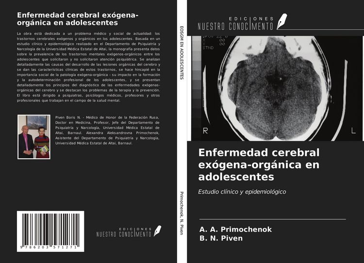 Produktbild: Enfermedad cerebral ex&oacute;gena-org&aacute;nica en adolescentes