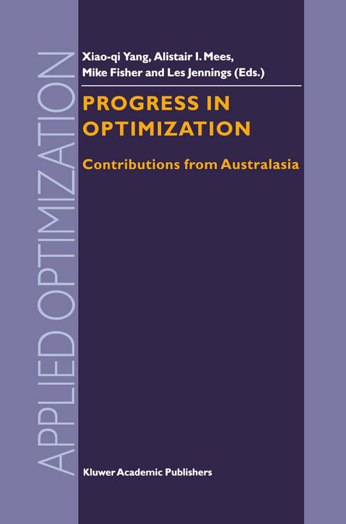 Produktbild: Progress in Optimization