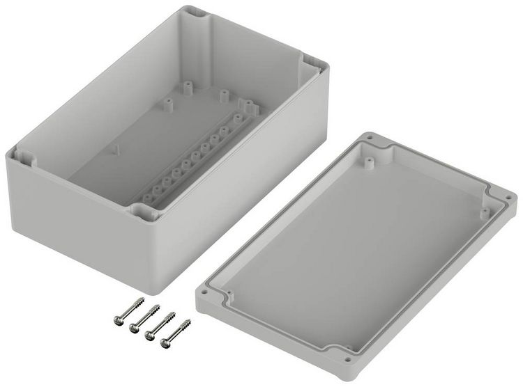 Produktbild: Bopla EUROMAS EM 221 62221000 Outdoor-Geh&auml;use 200 x 120 x 77 Polycarbonat Lichtgrau (RAL 7035) 1 St.