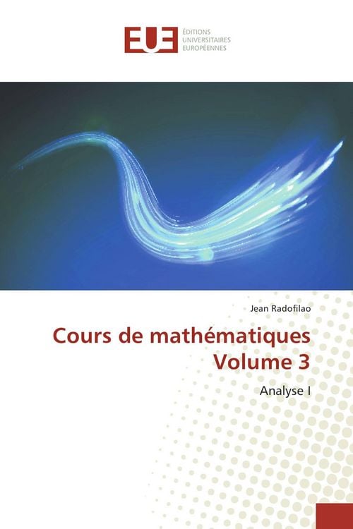 Produktbild: Cours de math&eacute;matiques Volume 3