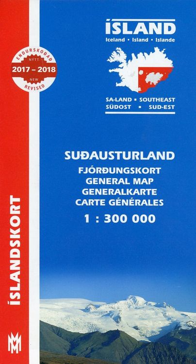 Produktbild: Hansen, H: South East Iceland Map 1:300 000