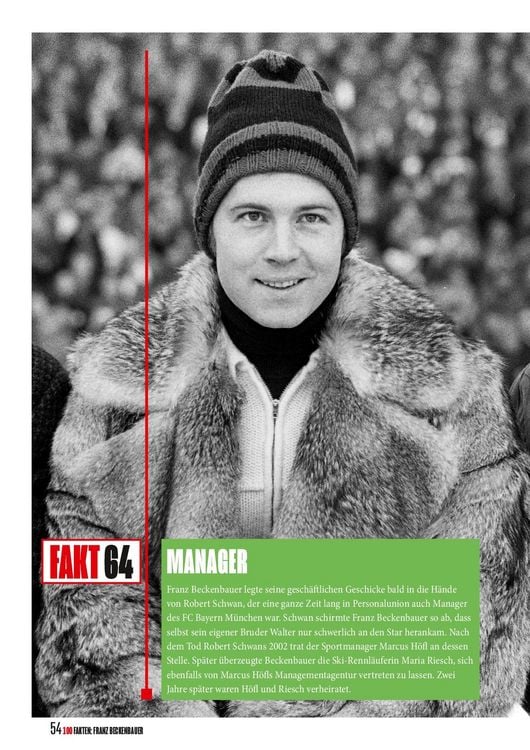 Produktbild: 100 Fakten: Franz Beckenbauer